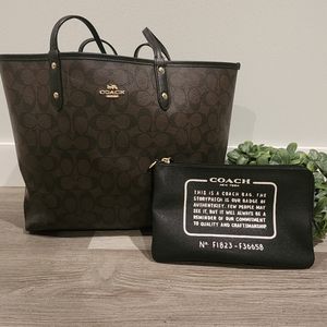 Coach Reversible City Tote